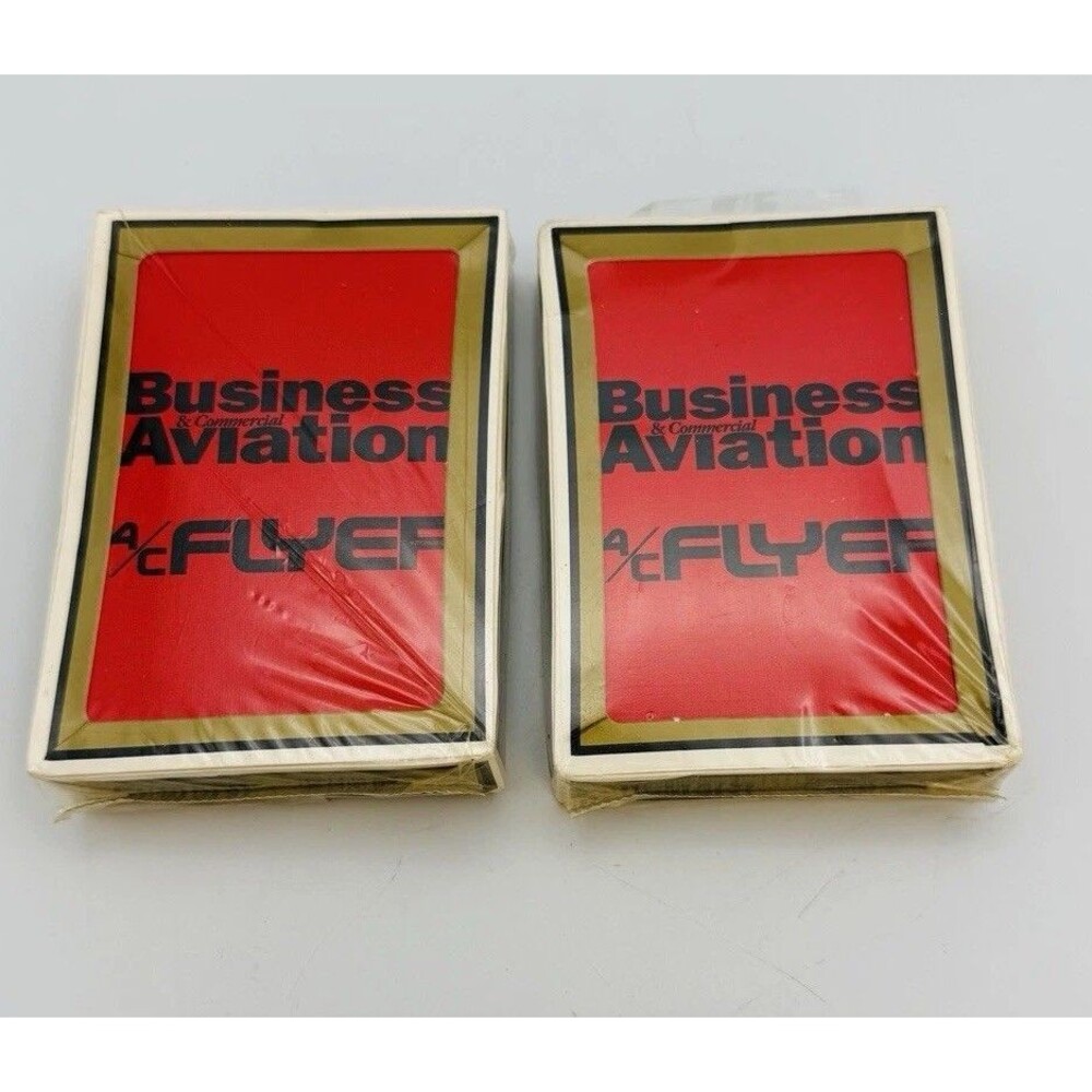 Vintage Aviation New Old Stock Sealed Deck Of Cards